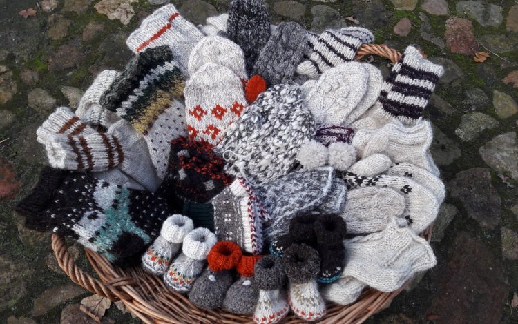 Handschoenen, wanten en sokken